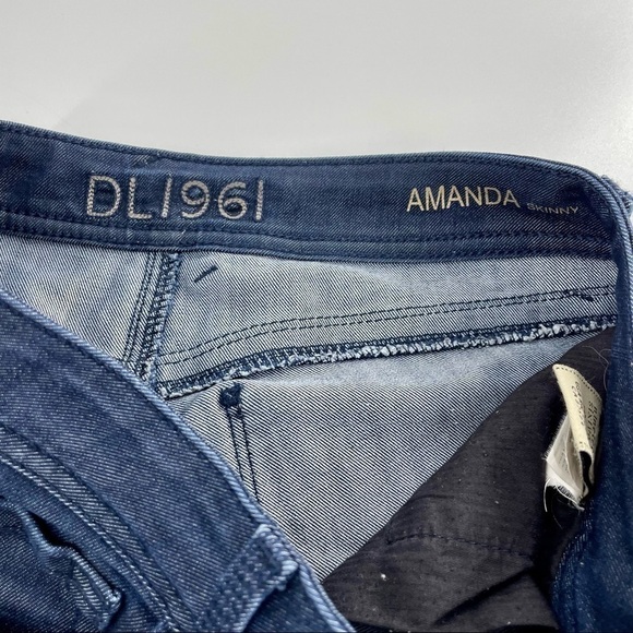 DL1961 Amanda Skinny Jeans Geneva Wash 26 - Picture 8 of 16